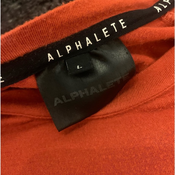 Alphalete vintage orange aspire t shirt large in good shape for the age - Picture 4 of 4